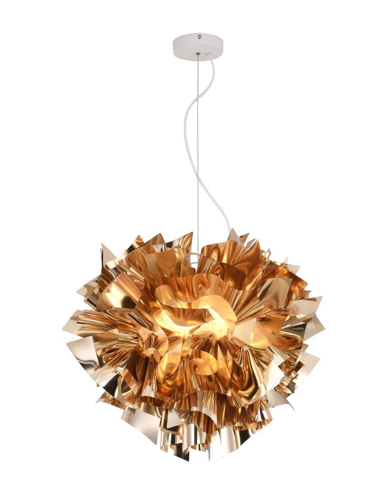 Iron & Acrylic Chandelier — Crown Lighting