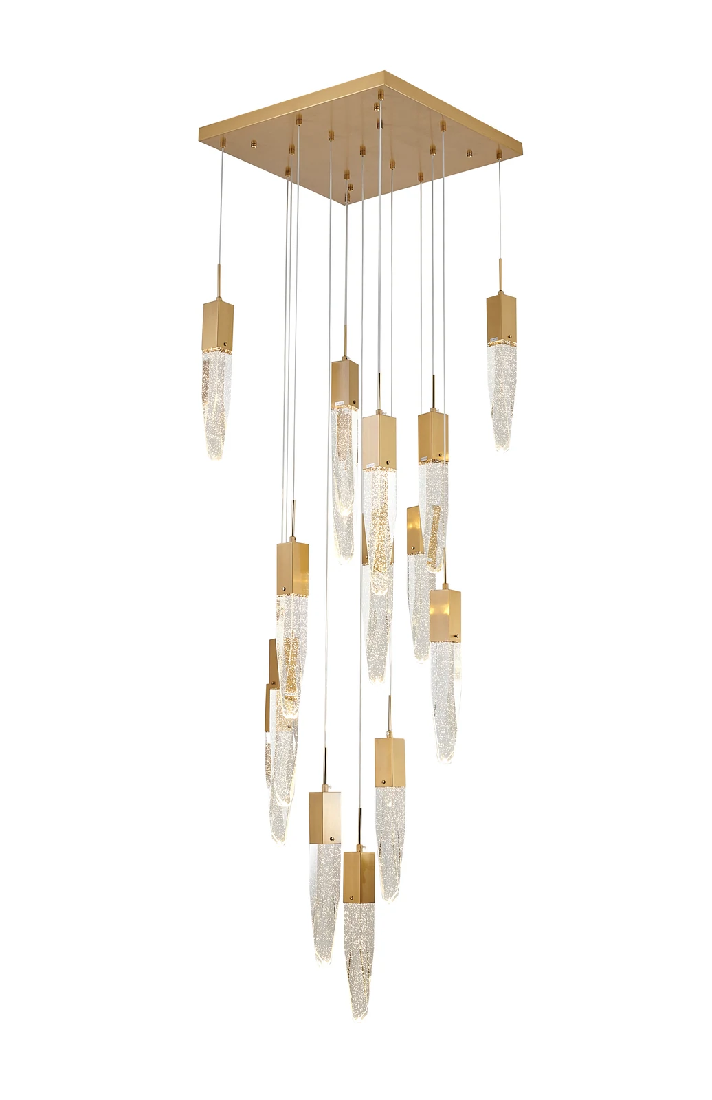 15-Light Gold Chandelier — Crown Lighting