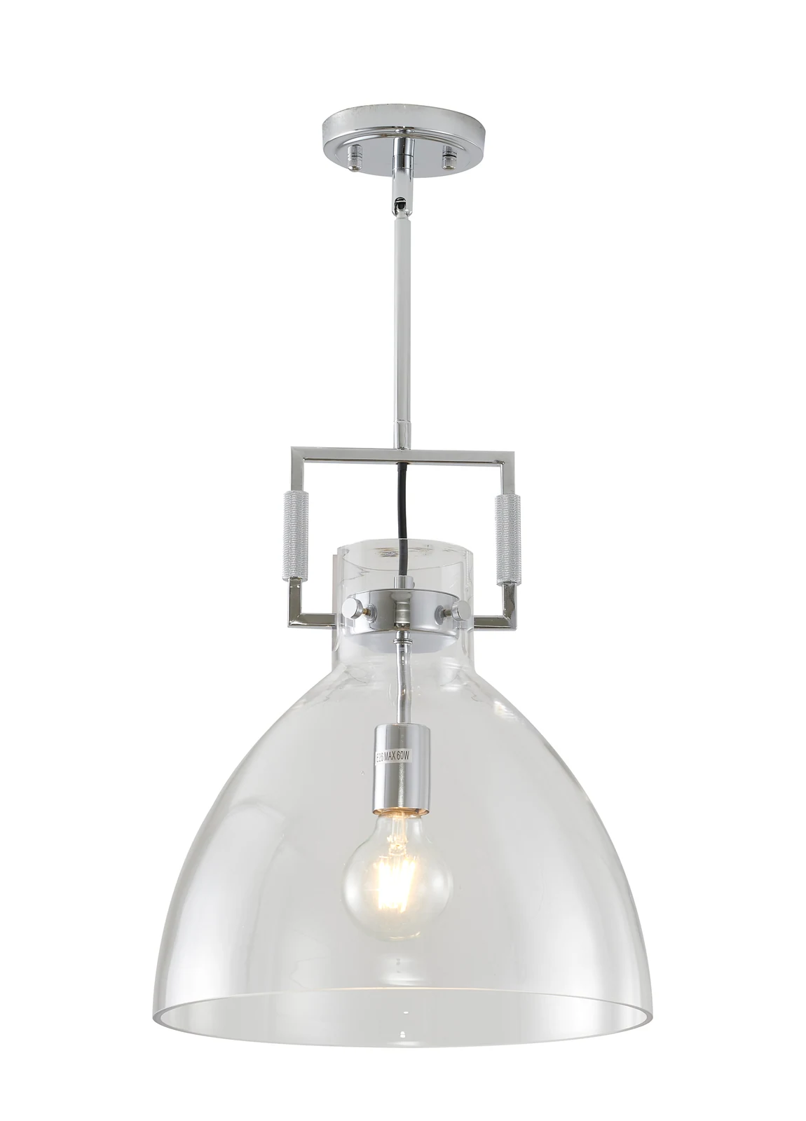 Chrome Pendant — Crown Lighting